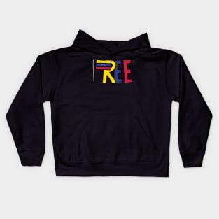 Free Venezuela Kids Hoodie